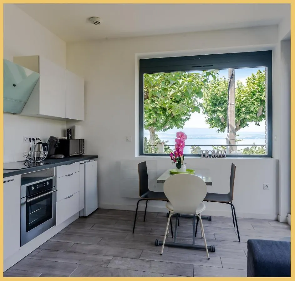 Appartement Cozy 1 Panoramique Lac Leman Thonon-Les-Bains France