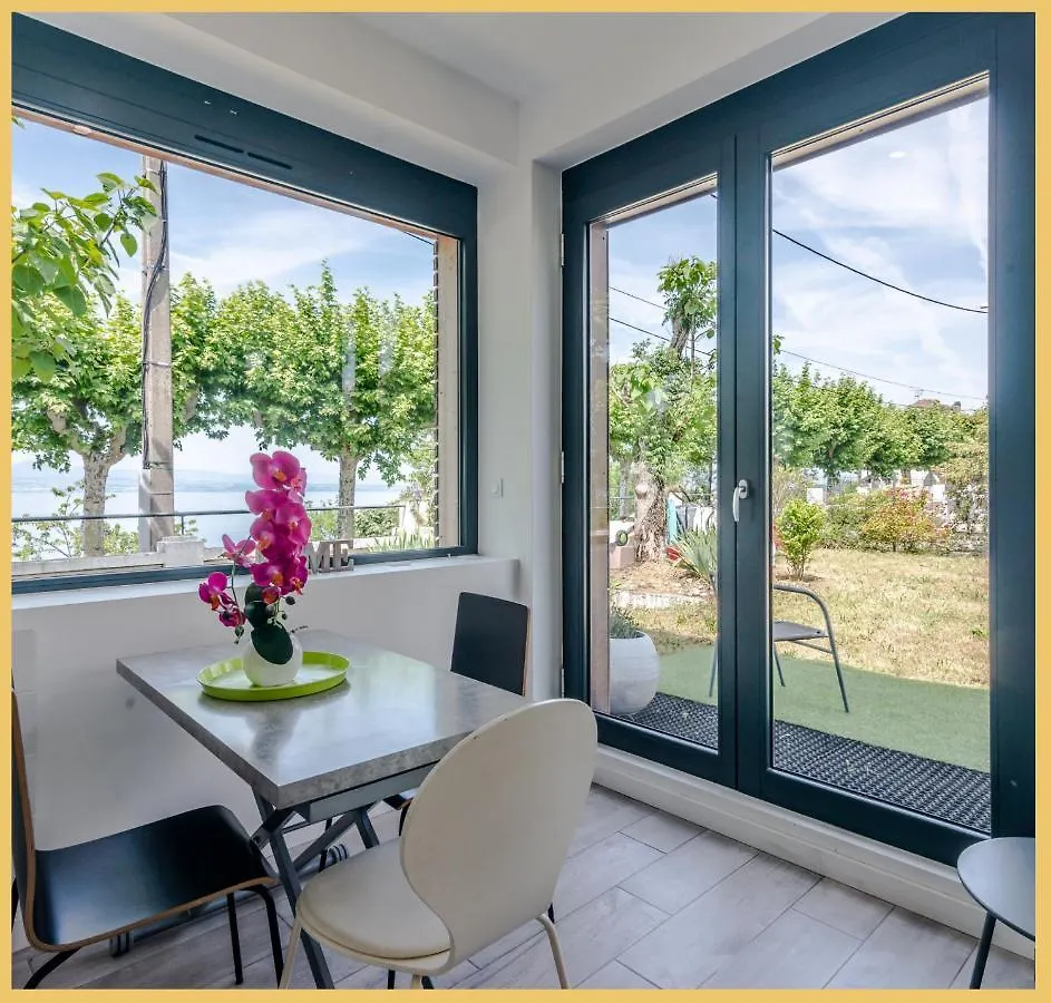 Appartement Cozy 1 Panoramique Lac Leman Thonon-Les-Bains