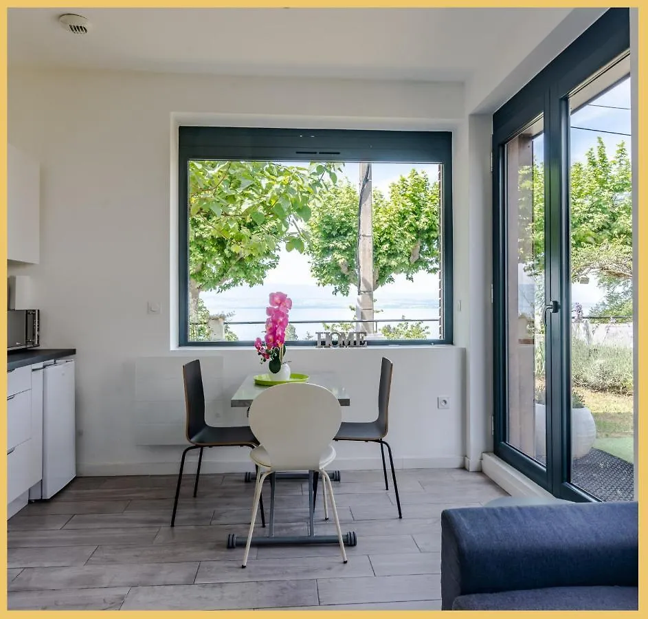 Appartement Cozy 1 Panoramique Lac Leman Thonon-Les-Bains 0*,  France