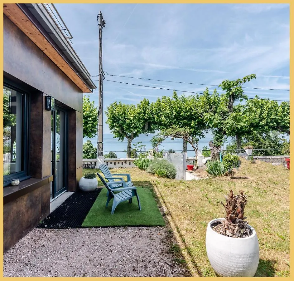 Appartement Cozy 1 Panoramique Lac Leman Thonon-Les-Bains
